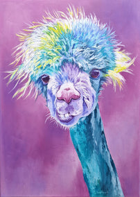 oil painting by Viktoria Goudbeek titled Zack