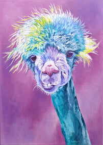 oil painting by Viktoria Goudbeek titled Zack