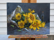 Original art for sale at UGallery.com | A Bouquet of Sunshine by Viktoria Majestic | $1,500 | oil painting | 18' h x 24' w | thumbnail 3