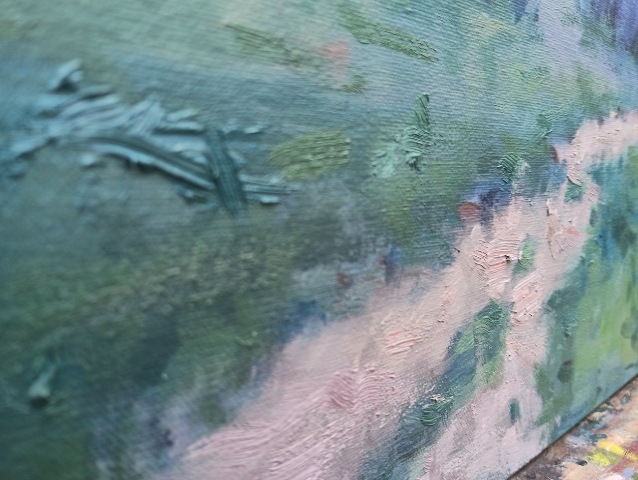 Calm After the Storm by Viktoria Majestic |  Closeup View of Artwork 