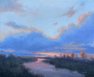 Original art for sale at UGallery.com | Dusk by Viktoria Majestic | $1,375 | oil painting | 24' h x 30' w | thumbnail 1