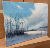 Original art for sale at UGallery.com | Eternity by Viktoria Majestic | $325 | oil painting | 5' h x 7' w | thumbnail 2