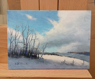 Original art for sale at UGallery.com | Eternity by Viktoria Majestic | $325 | oil painting | 5' h x 7' w | thumbnail 3