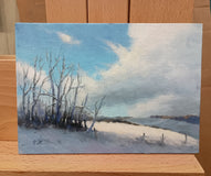 Original art for sale at UGallery.com | Eternity by Viktoria Majestic | $250 | oil painting | 5' h x 7' w | thumbnail 3