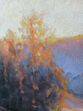 Original art for sale at UGallery.com | Magical Sunset by Viktoria Majestic | $2,375 | oil painting | 24' h x 30' w | thumbnail 4