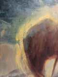 Original art for sale at UGallery.com | Morning Grazing by Viktoria Majestic | $525 | oil painting | 11' h x 14' w | thumbnail 4