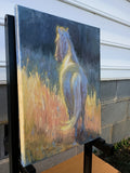 Original art for sale at UGallery.com | Through Sunshine by Viktoria Majestic | $625 | oil painting | 14' h x 11' w | thumbnail 2