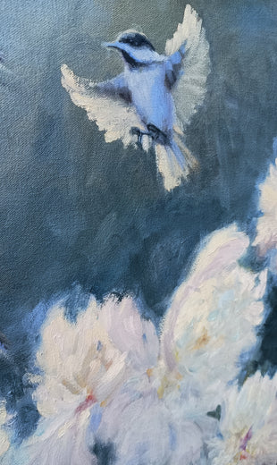 The Peony Garden by Viktoria Majestic |   Closeup View of Artwork 