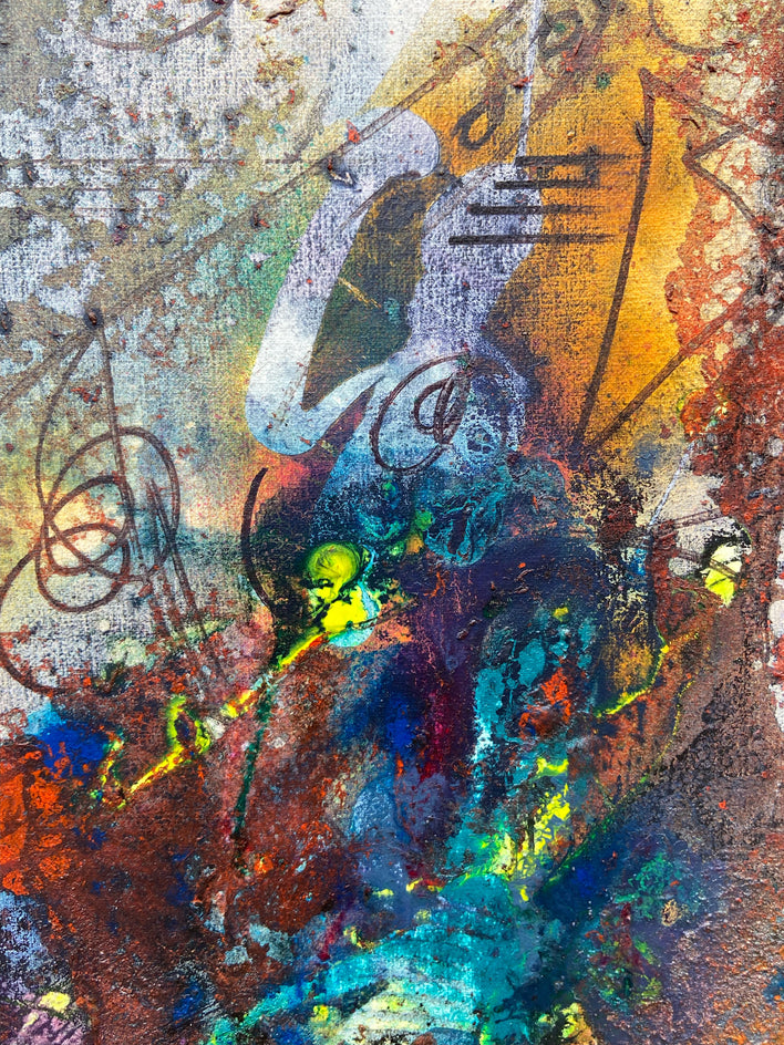 Garden II by Voskan Galstian |  Closeup View of Artwork 