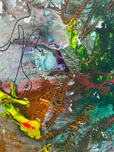 Garden III by Voskan Galstian |   Closeup View of Artwork 