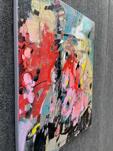 Garden VI by Voskan Galstian |  Side View of Artwork 