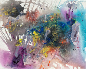 Original art for sale at UGallery.com | Garden XIII by Voskan Galstian | $600 | acrylic painting | 16' h x 20' w