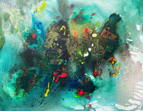 Original art for sale at UGallery.com | Garden IV by Voskan Galstian | $600 | acrylic painting | 16' h x 20' w | thumbnail 1