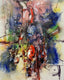 Original art for sale at UGallery.com | Impression of Blue Sky by Voskan Galstian | $1,575 | acrylic painting | 30' h x 24' w | thumbnail 1