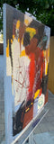 Original art for sale at UGallery.com | Warm Dusk by Voskan Galstian | $1,325 | mixed media artwork | 30' h x 24' w | thumbnail 2