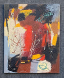 Original art for sale at UGallery.com | Warm Dusk by Voskan Galstian | $1,325 | mixed media artwork | 30' h x 24' w | thumbnail 3