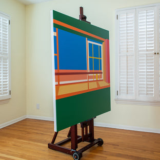 Window1 by Wenjie Jin |  Side View of Artwork 