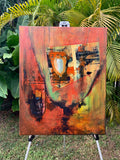Original art for sale at UGallery.com | The Grimoire by Yamilet Sempe | $1,075 | acrylic painting | 30' h x 24' w | thumbnail 3