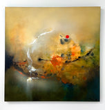 Original art for sale at UGallery.com | Always Follow the Light by Yamilet Sempe | $3,700 | mixed media artwork | 36' h x 36' w | thumbnail 3