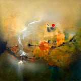 Original art for sale at UGallery.com | Always Follow the Light by Yamilet Sempe | $3,700 | mixed media artwork | 36' h x 36' w | thumbnail 1