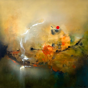 mixed media artwork by Yamilet Sempe titled Always Follow the Light