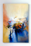 Original art for sale at UGallery.com | Archaic Records by Yamilet Sempe | $2,800 | mixed media artwork | 36' h x 24' w | thumbnail 3
