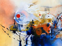 Original art for sale at UGallery.com | Archaic Records by Yamilet Sempe | $2,800 | mixed media artwork | 36' h x 24' w | thumbnail 4