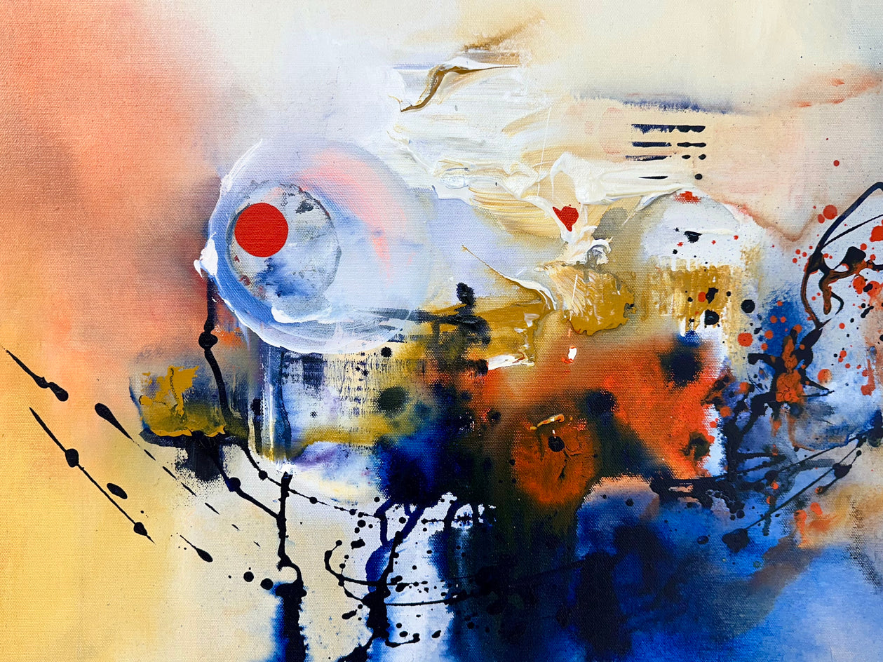 Archaic Records by Yamilet Sempe |  Closeup View of Artwork 