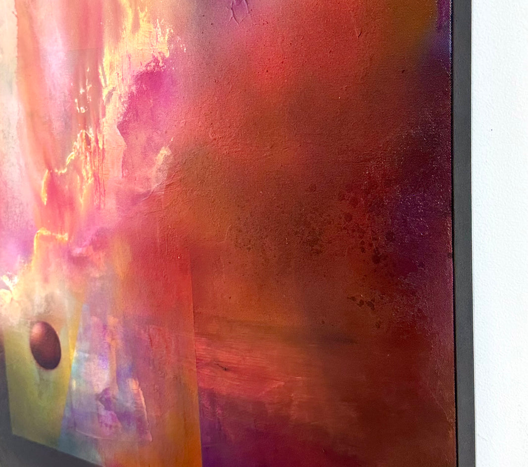 Breath of Eternity by Yamilet Sempe |  Side View of Artwork 