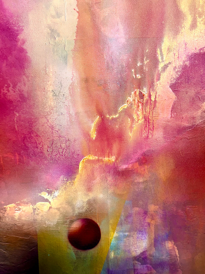 Breath of Eternity by Yamilet Sempe |  Closeup View of Artwork 