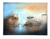 Original art for sale at UGallery.com | Dragonfly Paradise by Yamilet Sempe | $1,500 | mixed media artwork | 18' h x 24' w | thumbnail 3