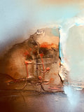 Original art for sale at UGallery.com | Dragonfly Paradise by Yamilet Sempe | $1,500 | mixed media artwork | 18' h x 24' w | thumbnail 4