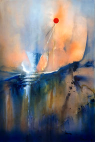 mixed media artwork by Yamilet Sempe titled Forever