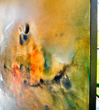 Original art for sale at UGallery.com | Hold to the Light by Yamilet Sempe | $3,700 | mixed media artwork | 36' h x 36' w | thumbnail 2