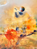 Original art for sale at UGallery.com | Hold to the Light by Yamilet Sempe | $3,700 | mixed media artwork | 36' h x 36' w | thumbnail 4