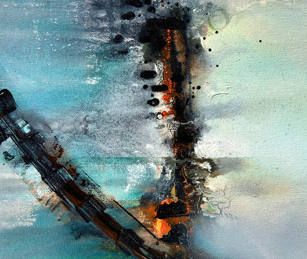 Next Step by Yamilet Sempe |   Closeup View of Artwork 