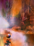 Original art for sale at UGallery.com | Revelation by Yamilet Sempe | $3,300 | mixed media artwork | 30' h x 30' w | thumbnail 4