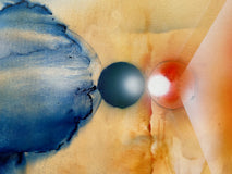Original art for sale at UGallery.com | The Pact by Yamilet Sempe | $4,175 | mixed media artwork | 30' h x 40' w | thumbnail 4