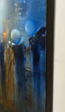 Original art for sale at UGallery.com | The Seven Lights by Yamilet Sempe | $4,600 | mixed media artwork | 48' h x 36' w | thumbnail 2