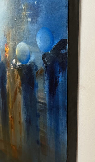 The Seven Lights by Yamilet Sempe |  Side View of Artwork 