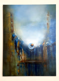 Original art for sale at UGallery.com | The Seven Lights by Yamilet Sempe | $4,600 | mixed media artwork | 48' h x 36' w | thumbnail 3