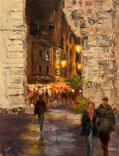 Evening in Rome by Yangzi Xu | Artwork Main Image