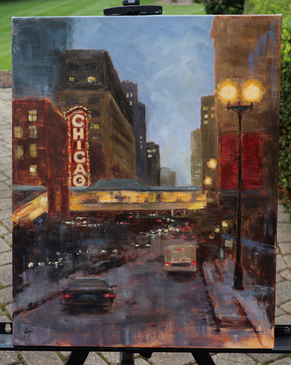 State Street Rhythm by Yangzi Xu |  Context View of Artwork 