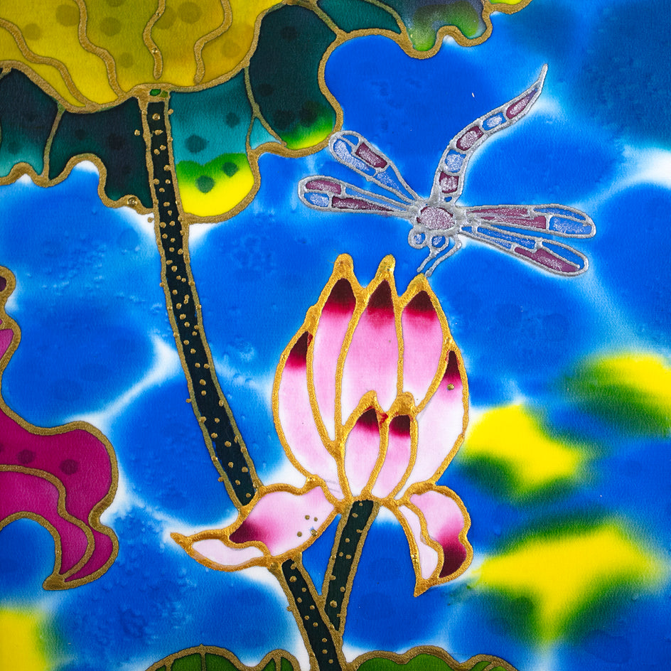 Friendly Fishes-3 by Yelena Sidorova |  Closeup View of Artwork 