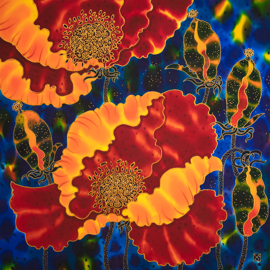 Poppies-3 by Yelena Sidorova |  Artwork Main Image 