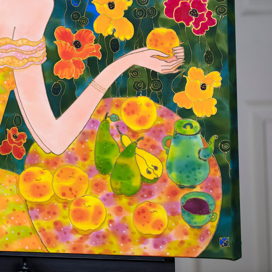 Sweetness of July by Yelena Sidorova |  Side View of Artwork 