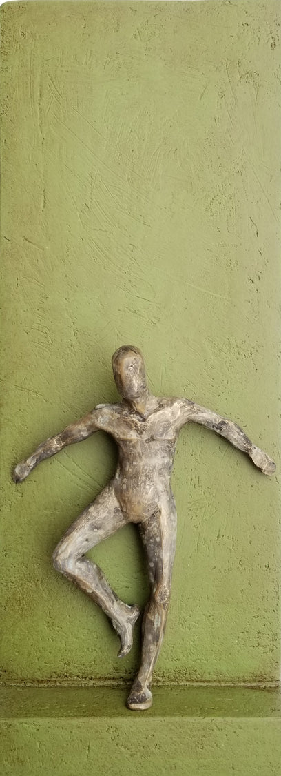 Small Being Standing on Green B by Yelitza Diaz | Artwork Main Image