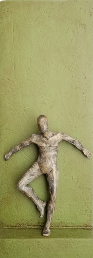 Small Being Standing on Green B by Yelitza Diaz |  Artwork Main Image 