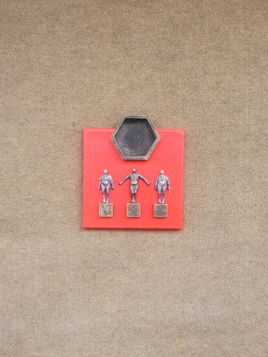 Balance IV (Red) by Yelitza Diaz |  Context View of Artwork 