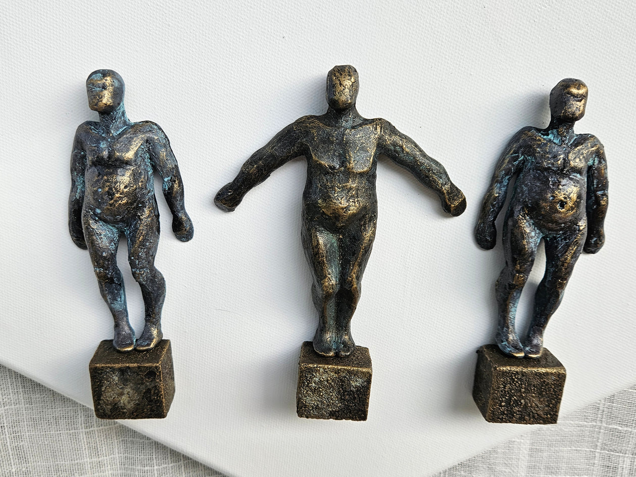 Hexagonal Balance III by Yelitza Diaz |  Closeup View of Artwork 